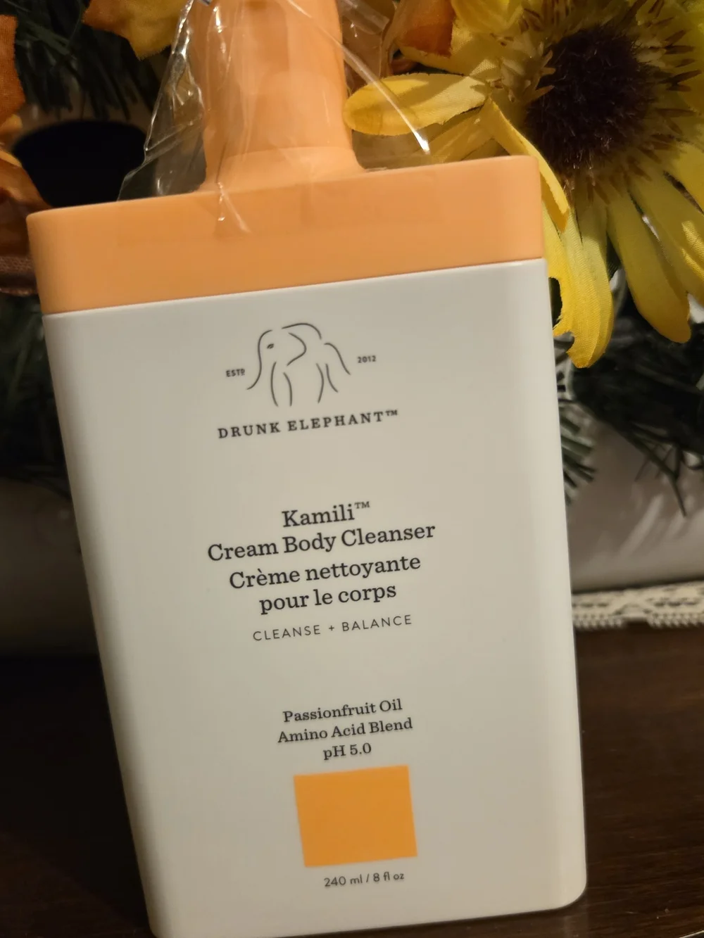 Drunk Elephant Kamili™ Cream Body Cleanser 8 oz / 240 mL New & Sealed